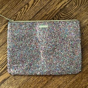 kate spade Multicolor Glitter Plaque Wristlet